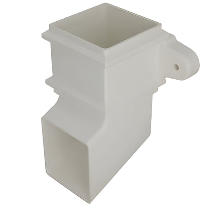 Floplast Square 65mm Shoe & Fixing Lugs