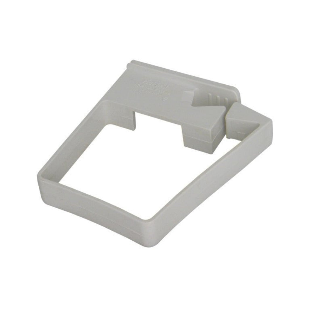 Floplast Square 65mm Single Fix Pipe Clip - JJ Building Materials