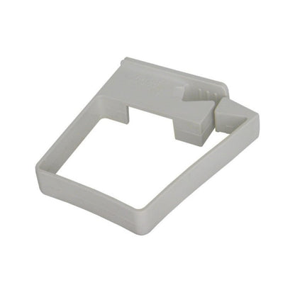 Floplast Square 65mm Single Fix Pipe Clip - JJ Building Materials