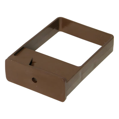 Floplast Square 65mm Single Fix Pipe Clip - JJ Building Materials