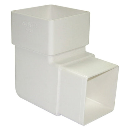 Floplast Square 90 Degree Bend 65mm Downpipe - JJ Building Materials