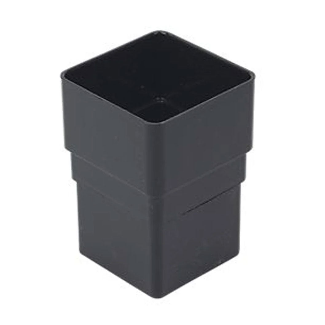 Floplast Square Downpipe Connector 65mm - JJ Building Materials