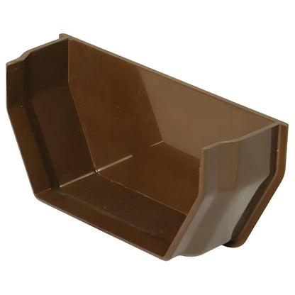 Floplast Square Internal Stop End For Gutter - JJ Building Materials