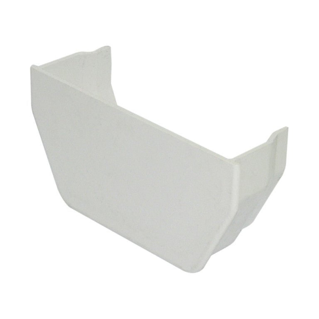 Floplast Square Internal Stop End For Gutter - JJ Building Materials
