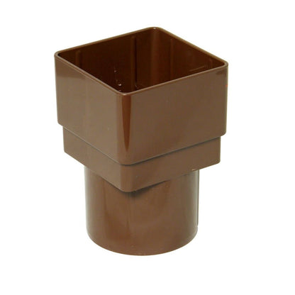 Floplast Square To Round Downpipe Connector - JJ Building Materials
