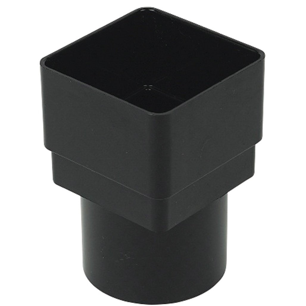 Floplast Square To Round Downpipe Connector - JJ Building Materials
