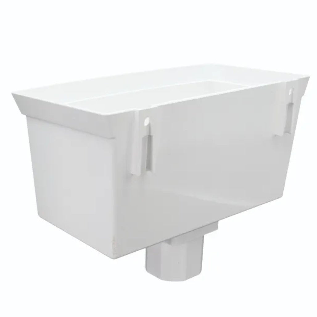 Floplast Universal Hopper For 65m to 68mm Downpipe - JJ Building Materials