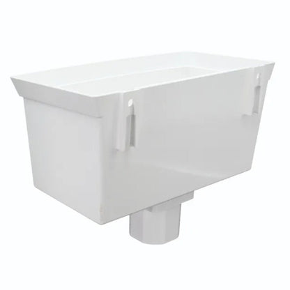Floplast Universal Hopper For 65m to 68mm Downpipe - JJ Building Materials