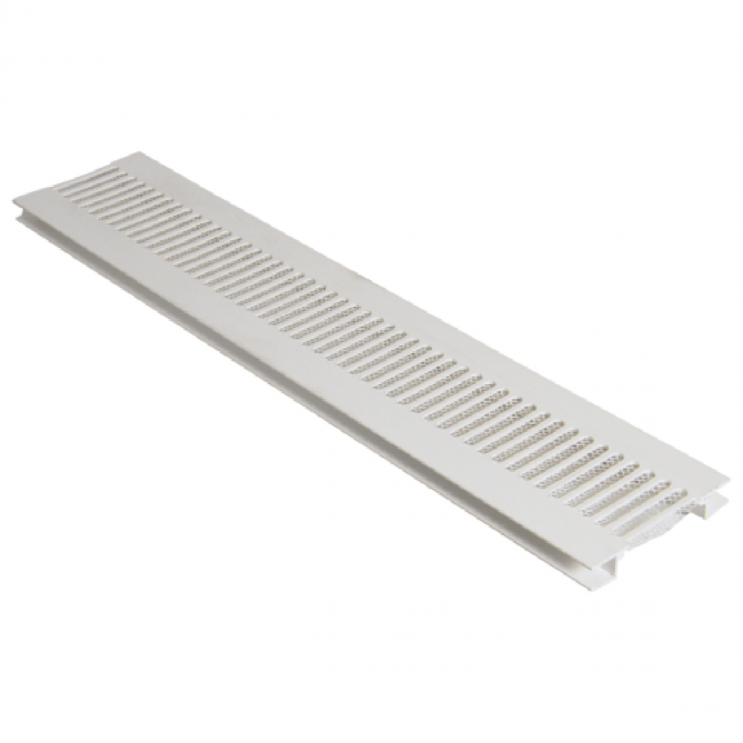 Floplast Vent-Soffit With Mesh 5M Long - JJ Building Materials