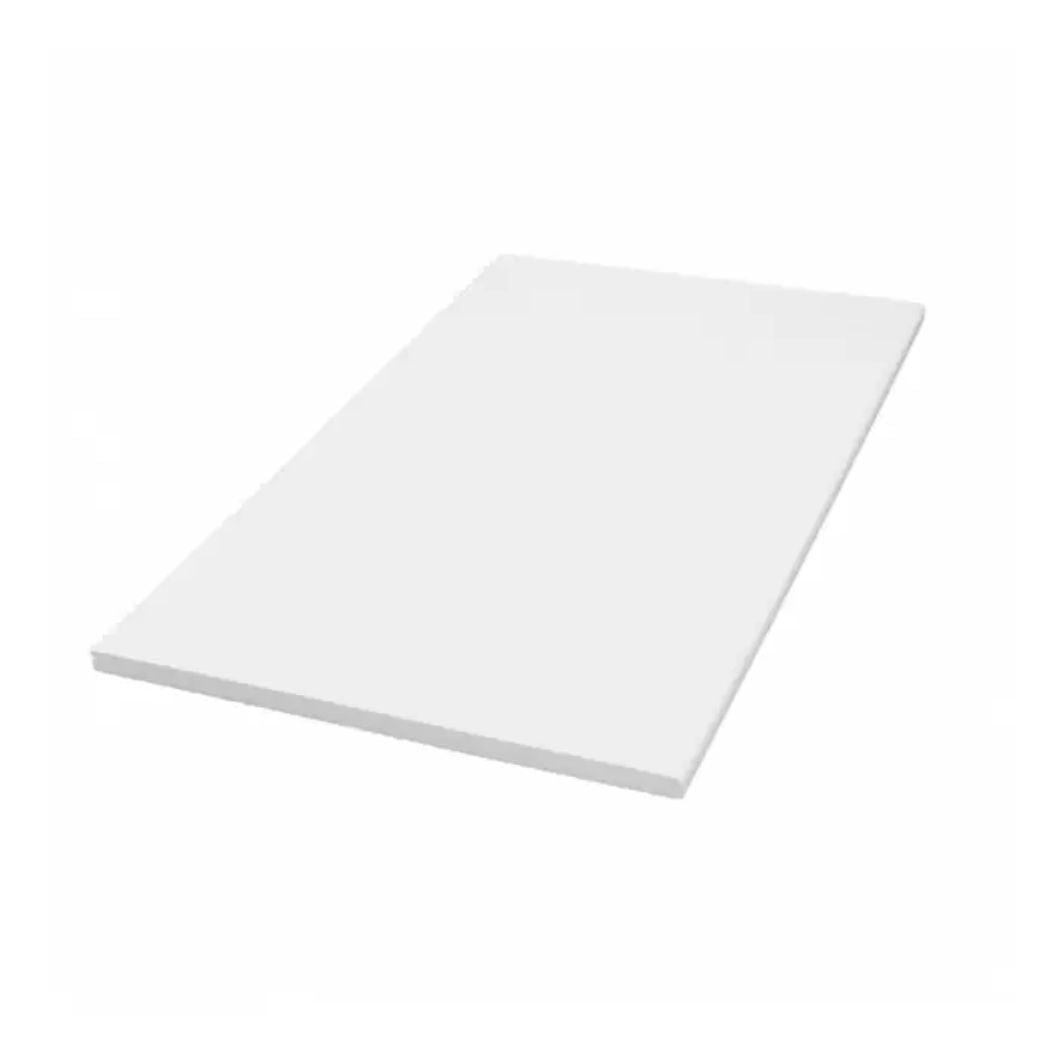 Floplast White 5m Soffit Board Unvented Single Round Edge - JJ Building Materials