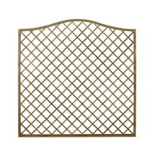 Forest 1.8m x 1.8m Pressure Treated Decorative Europa Hamburg Garden Screen - JJ Building Materials