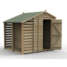 Forest 4LIFE Apex Shed 5x7 - Single Door - 2 Window - JJ Building Materials
