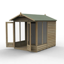 Forest 4LIFE Apex Summerhouse 6×8 – Double Door – 5 Window - JJ Building Materials