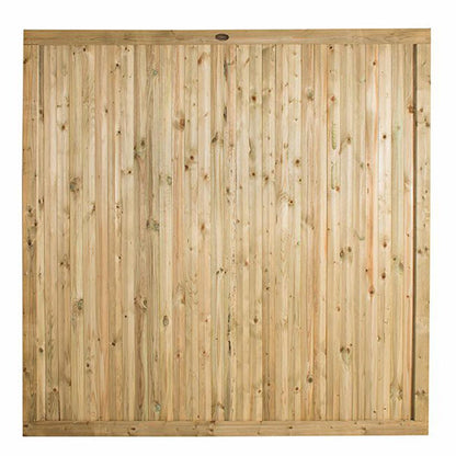 Forest 6ft (1.83m x 1.8m) Decibel Noise Reduction Fence Panel - JJ Building Materials