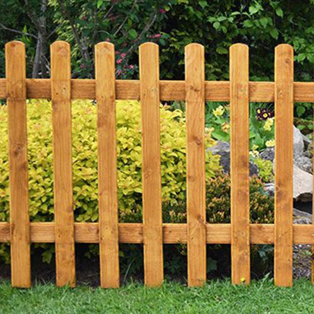 Forest 6ft x 3ft (1.83m x 0.9m) Pale Picket Fence Panel - JJ Building Materials