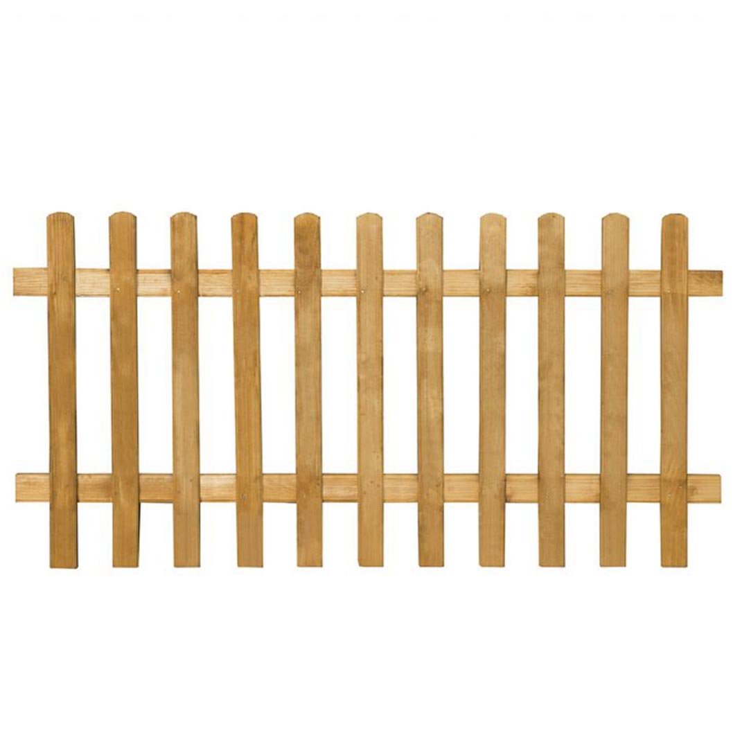 Forest 6ft x 3ft (1.83m x 0.9m) Pale Picket Fence Panel - JJ Building Materials