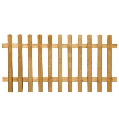 Forest 6ft x 3ft (1.83m x 0.9m) Pale Picket Fence Panel - JJ Building Materials