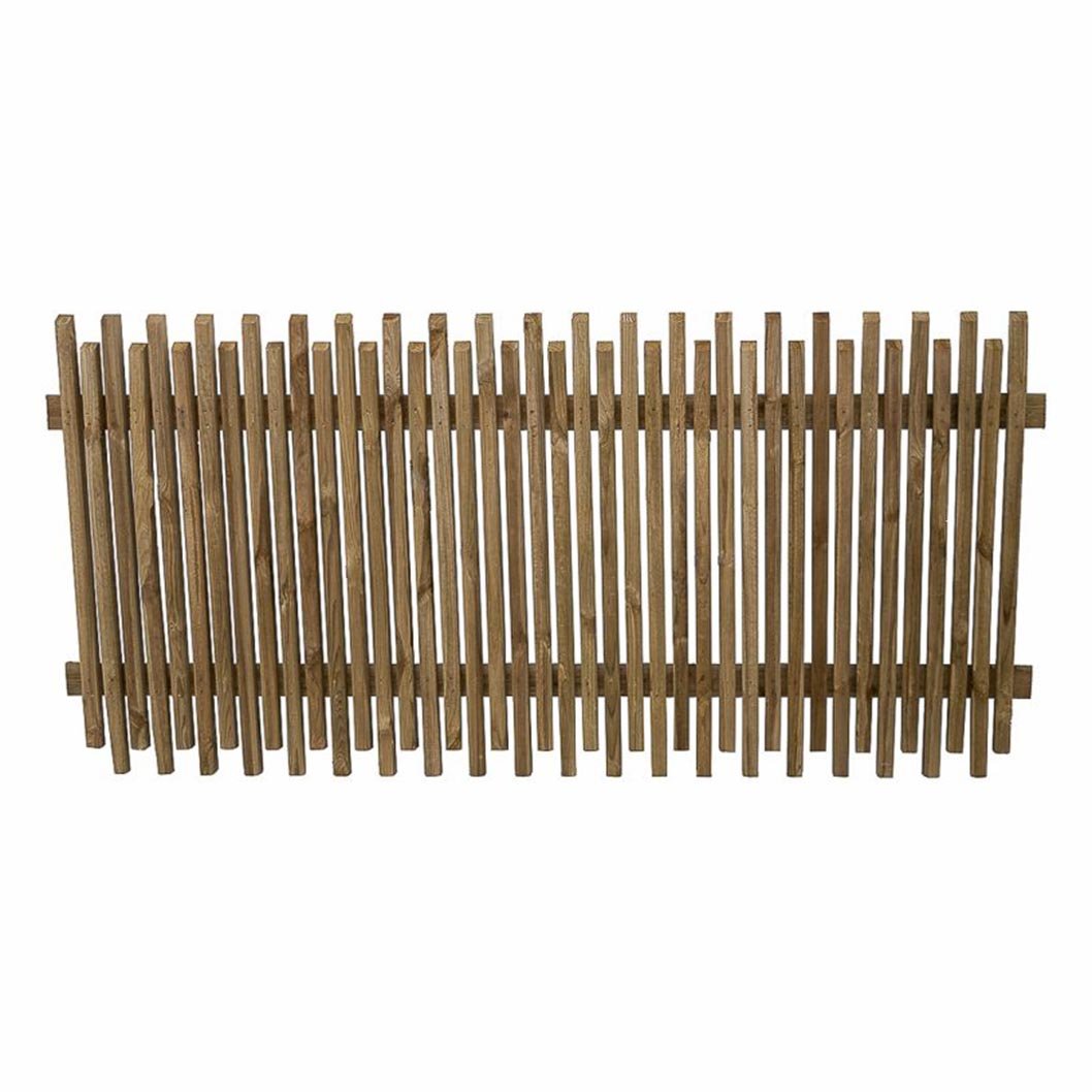 Forest 6ft x 3ft (1.83m x 0.9m) Pressure Treated Contemporary Picket Fence Panel - JJ Building Materials