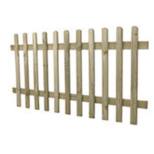 Forest 6ft x 3ft (1.83m x 0.9m) Pressure Treated Ultima Pale Picket Fence Panel - JJ Building Materials
