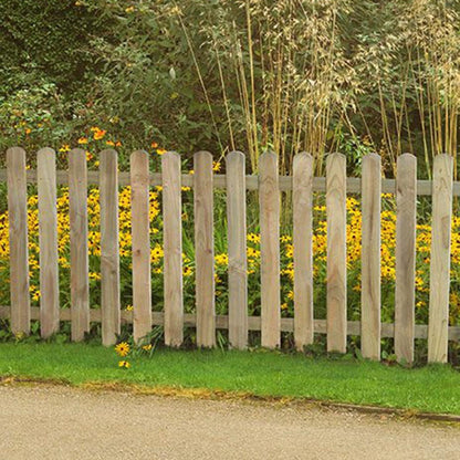 Forest 6ft x 3ft (1.8m x 0.9m) Pressure Treated Heavy Duty Pale Fence Panel - JJ Building Materials