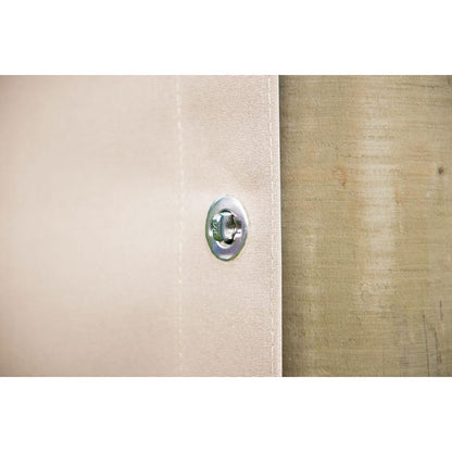 Forest 6m Premium Oval Wooden Gazebo Curtains - JJ Building Materials