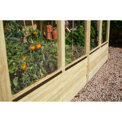 Forest 6x4ft Wallscape Lean-to Greenhouse No Back - JJ Building Materials