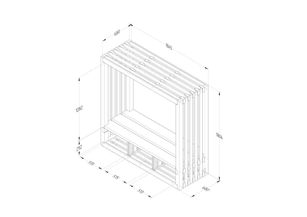 Forest Amalfi Garden Arbour - JJ Building Materials