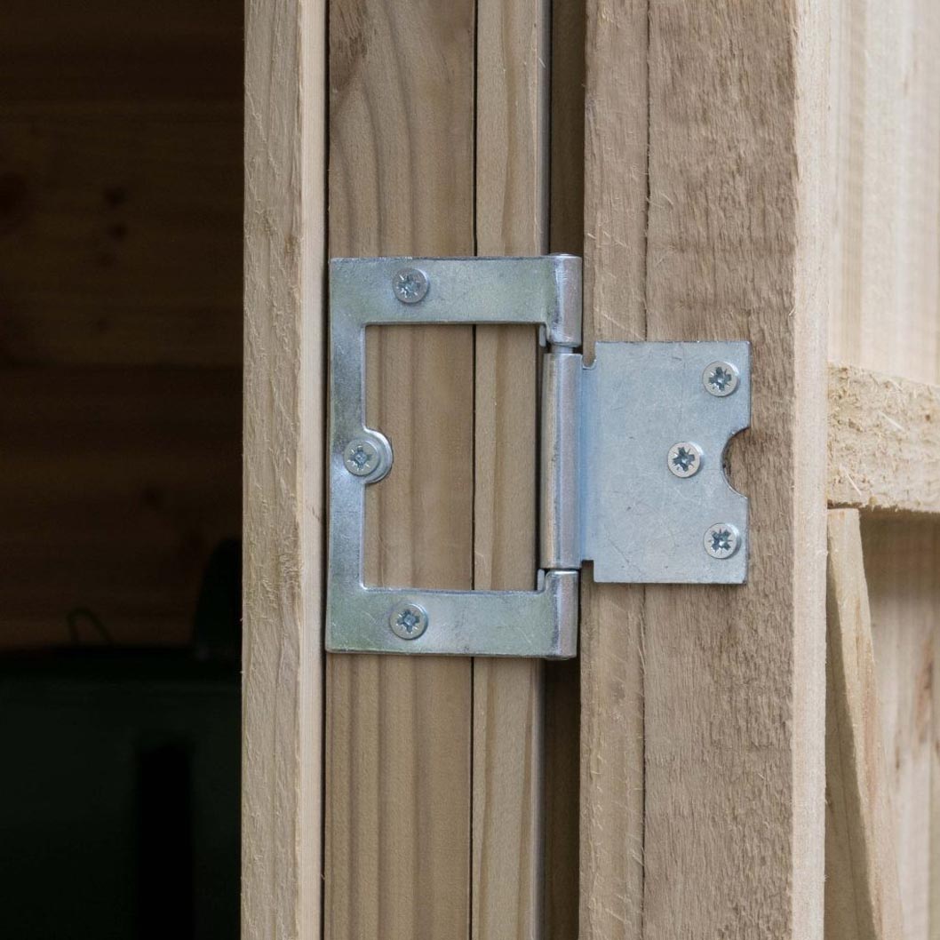 Forest Beckwood 10x10 Reverse Apex Shed - No Windows - Double Door - JJ Building Materials