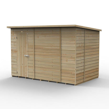 Forest Beckwood 10x6 Pent Shed - No Windows - JJ Building Materials