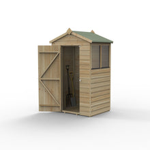 Forest Beckwood 4x3 Apex Shed - 2 Windows - JJ Building Materials
