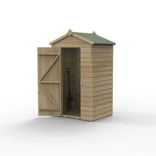 Forest Beckwood 4x3 Apex Shed - No Windows - JJ Building Materials