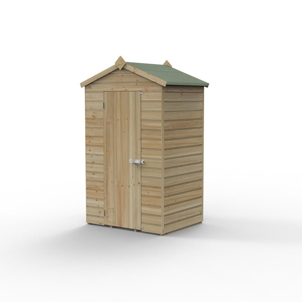 Forest Beckwood 4x3 Apex Shed - No Windows - JJ Building Materials