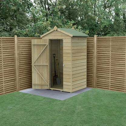 Forest Beckwood 4x3 Apex Shed - No Windows - JJ Building Materials