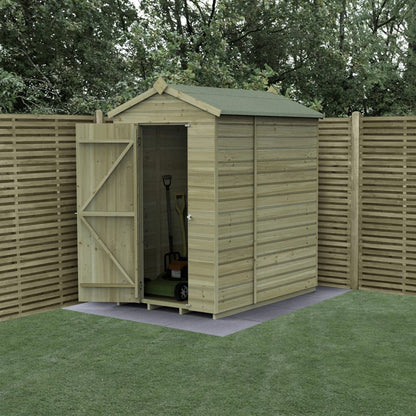 Forest Beckwood 4x6 Apex Shed - No Windows - JJ Building Materials