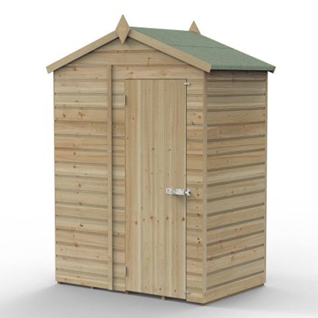 Forest Beckwood 5x3 Apex Shed - No Windows - JJ Building Materials