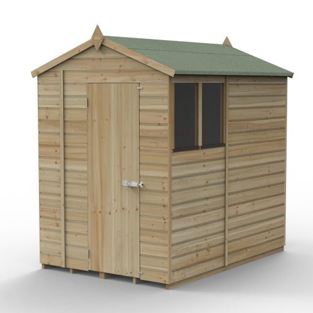 Forest Beckwood 5x7 Apex Shed - 2 Windows - JJ Building Materials
