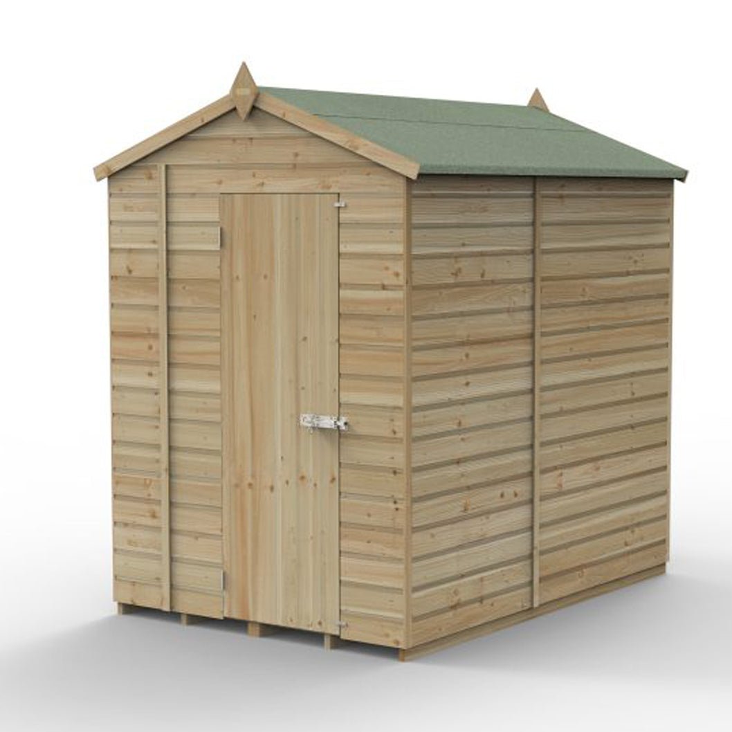 Forest Beckwood 5x7 Apex Shed - No Windows - JJ Building Materials