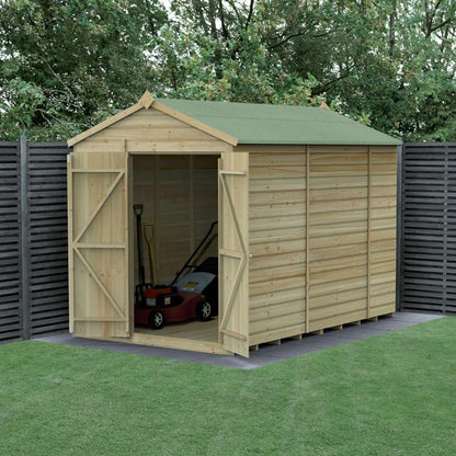Forest Beckwood 6x10 Apex Shed - No Windows - Double Door - JJ Building Materials
