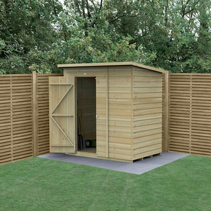 Forest Beckwood 6x4 Apex Shed - No Windows - JJ Building Materials