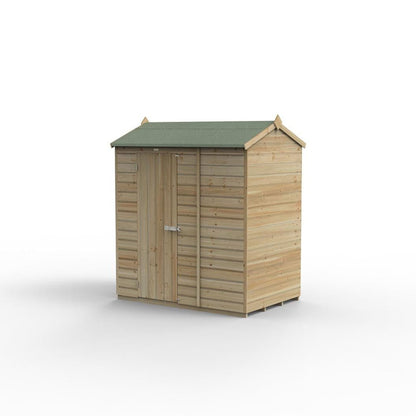 Forest Beckwood 6x4 Reverse Apex Shed - No Windows - JJ Building Materials