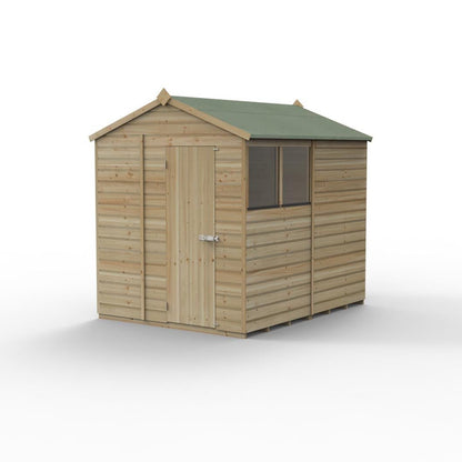 Forest Beckwood 6x8 Apex Shed - 2 Windows - JJ Building Materials