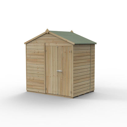 Forest Beckwood 7x5 Apex Shed - No Windows - Double Door - JJ Building Materials