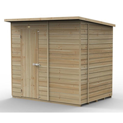 Forest Beckwood 7x5 Pent Shed - No Windows - JJ Building Materials