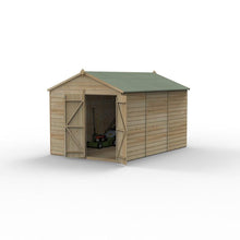 Forest Beckwood 8x12 Apex Shed - No Windows - Double Door - JJ Building Materials