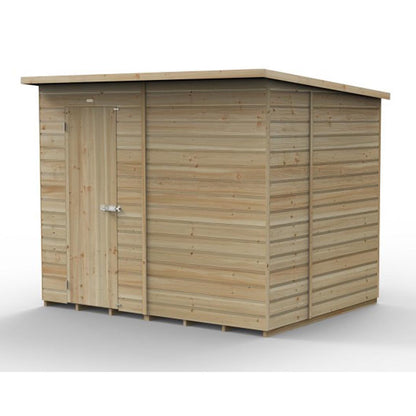 Forest Beckwood 8x6 Pent Shed - No Windows - JJ Building Materials