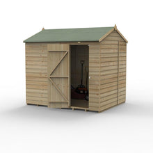 Forest Beckwood 8x6 Reverse Apex Shed - No Windows - JJ Building Materials