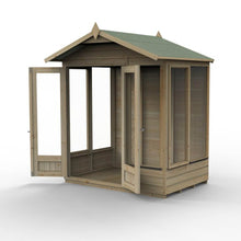Forest Beckwood Apex Summerhouse 6×4 – Double Door – 5 Windows – 1 Opening - JJ Building Materials