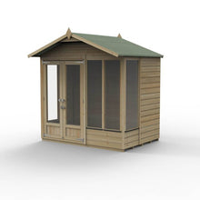 Forest Beckwood Apex Summerhouse 7×5 – Double Door – 4 Windows - JJ Building Materials
