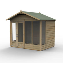 Forest Beckwood Apex Summerhouse 8×6 – Double Door – 4 Windows - JJ Building Materials
