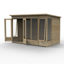 Forest Beckwood Pent Summerhouse 10×6 – Double Door – 5 Windows – 2 Opening - JJ Building Materials
